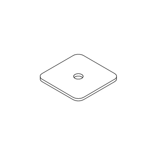 HORMANN 310789 Монтажная пластина 80 80 4 HORMANN 310789 Монтажная пластина 80 80 4