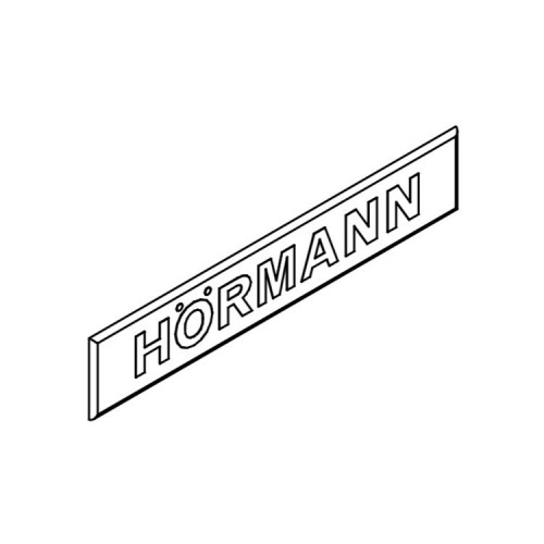 HORMANN 308744 Фирменная табличка HORMANN 3 50 260 HORMANN 308744 Фирменная табличка HORMANN 3 50 260
