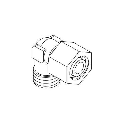 HORMANN 307080 Муфта-уголок 3/8 HORMANN 307080 Муфта-уголок 3/8