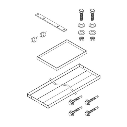 HORMANN 310874 Комплект для дооснащения, маслосборник HORMANN 310874 Комплект для дооснащения, маслосборник