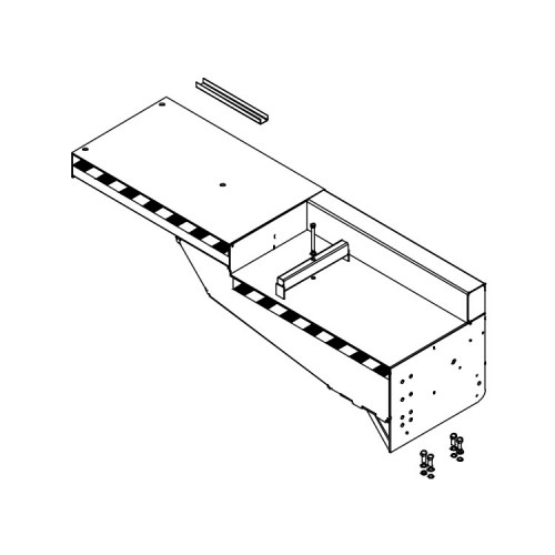 HORMANN 181398 Часть платформы DOBO, правая