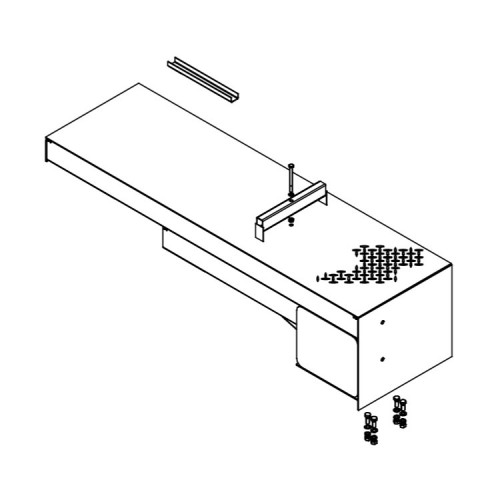 HORMANN 309490 Часть платформы, правая HORMANN 309490 Часть платформы, правая