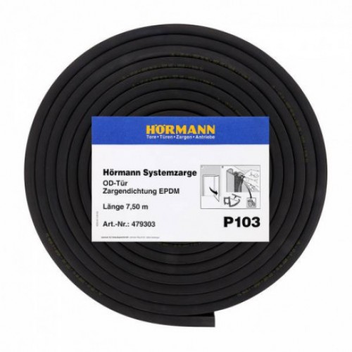 Профиль уплотнения для дверей T30 HORMANN P103